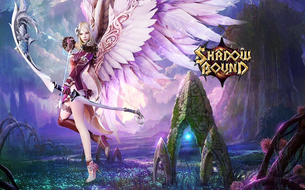 Rage of angels. Shadowbound игровые персонажи. Абраксис Shadowbound. Lineage 2 логотип.